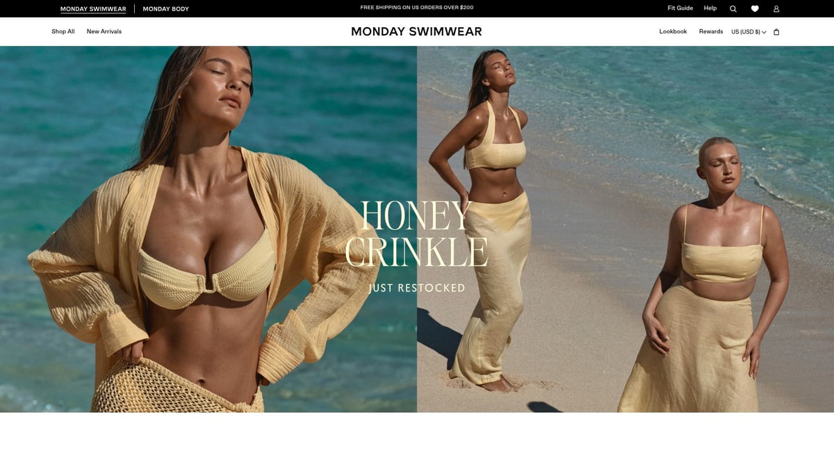 9 Stunning Light Blue Swimwear Picks for Summer 2026 - Monday Swimwear Palma One Piece in Bluebell