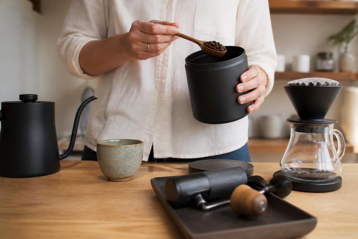 Coffee storage and accessories