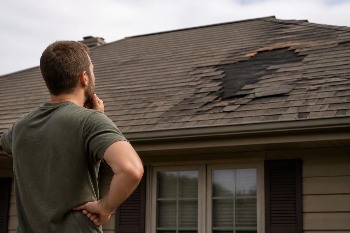 Roof maintenance decision process