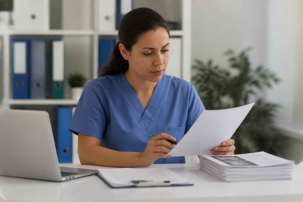 Healthcare billing compliance workflow