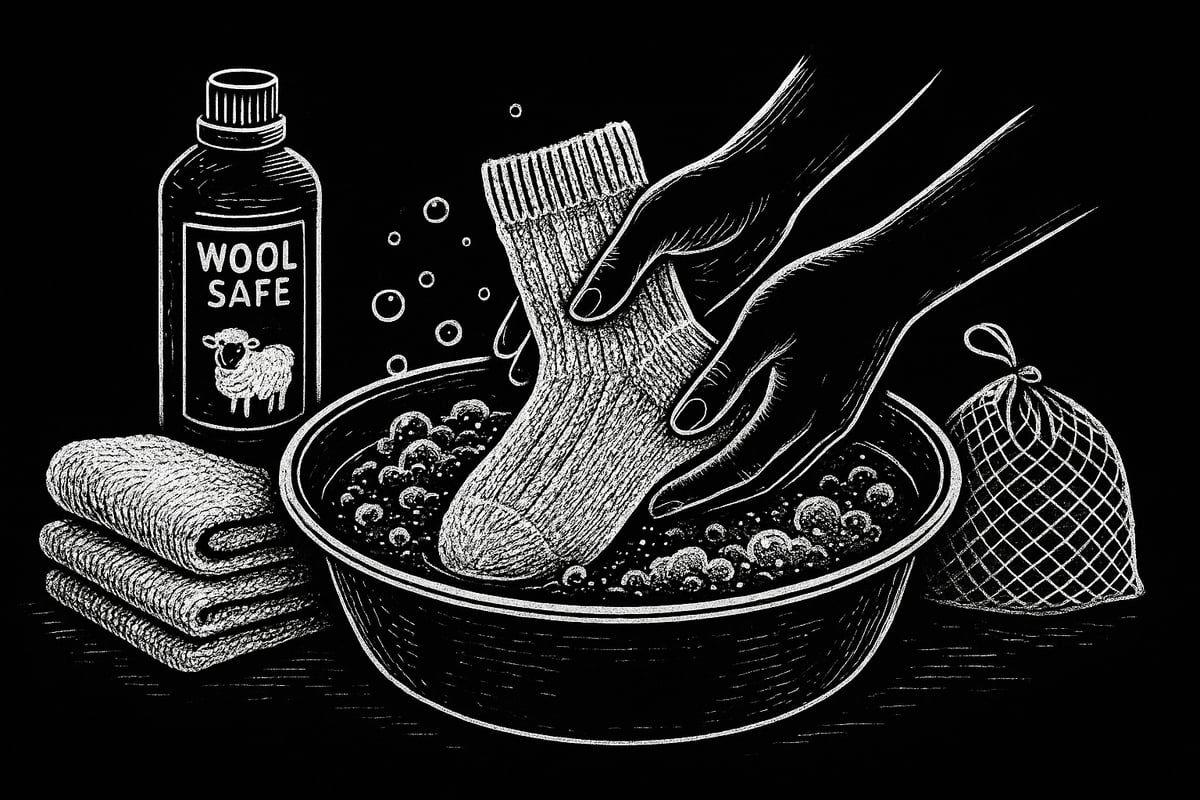Step-by-Step: How to Wash Alpaca Socks Safely