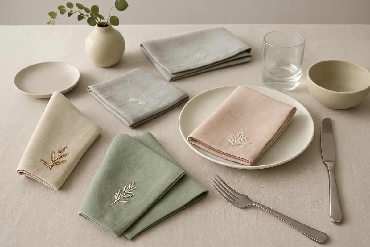Ventajas de las servilletas de lino: Elegancia, sostenibilidad y funcionalidad