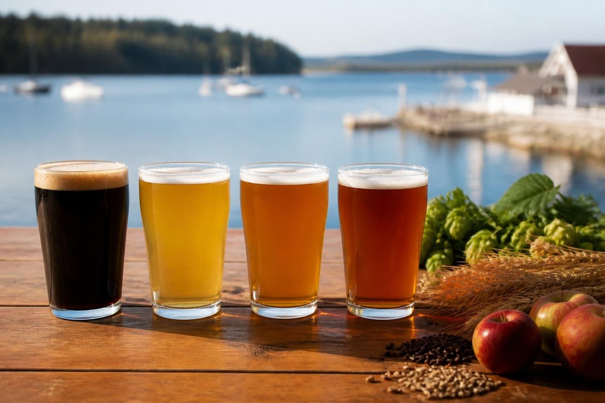 Seasonal craft beer calendar