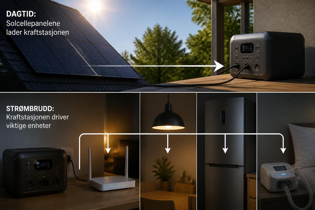 Emergency backup power system