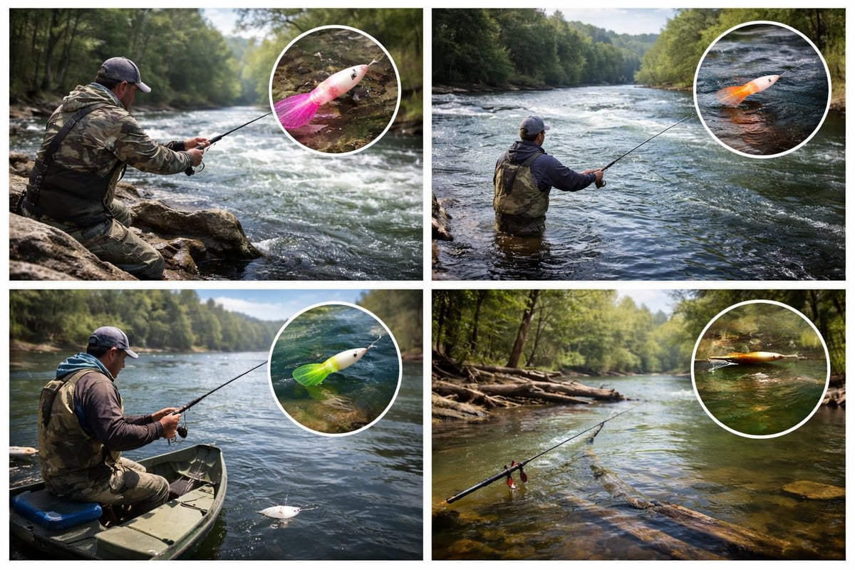American shad fishing techniques