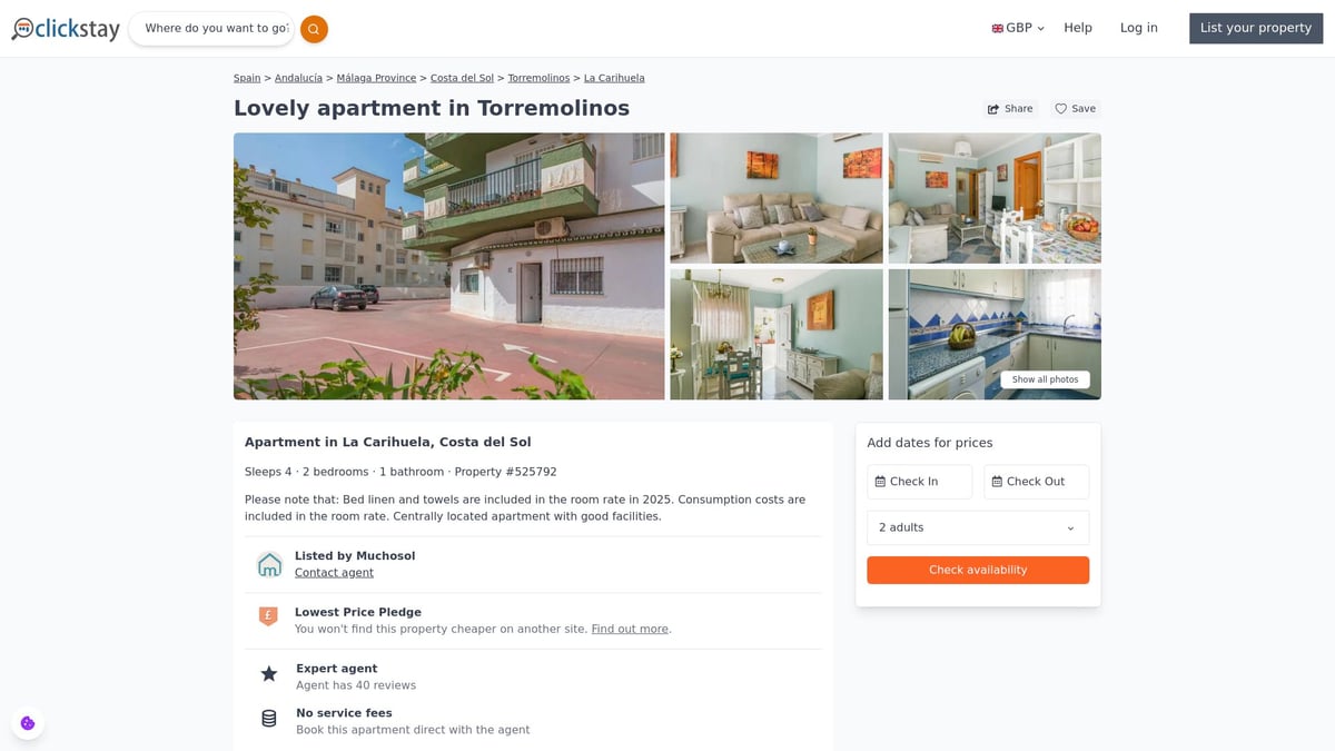 Die 7 besten Wohnungen, die Torremolinos im Jahr 2025 zu bieten hat - Affordable Central Apartment