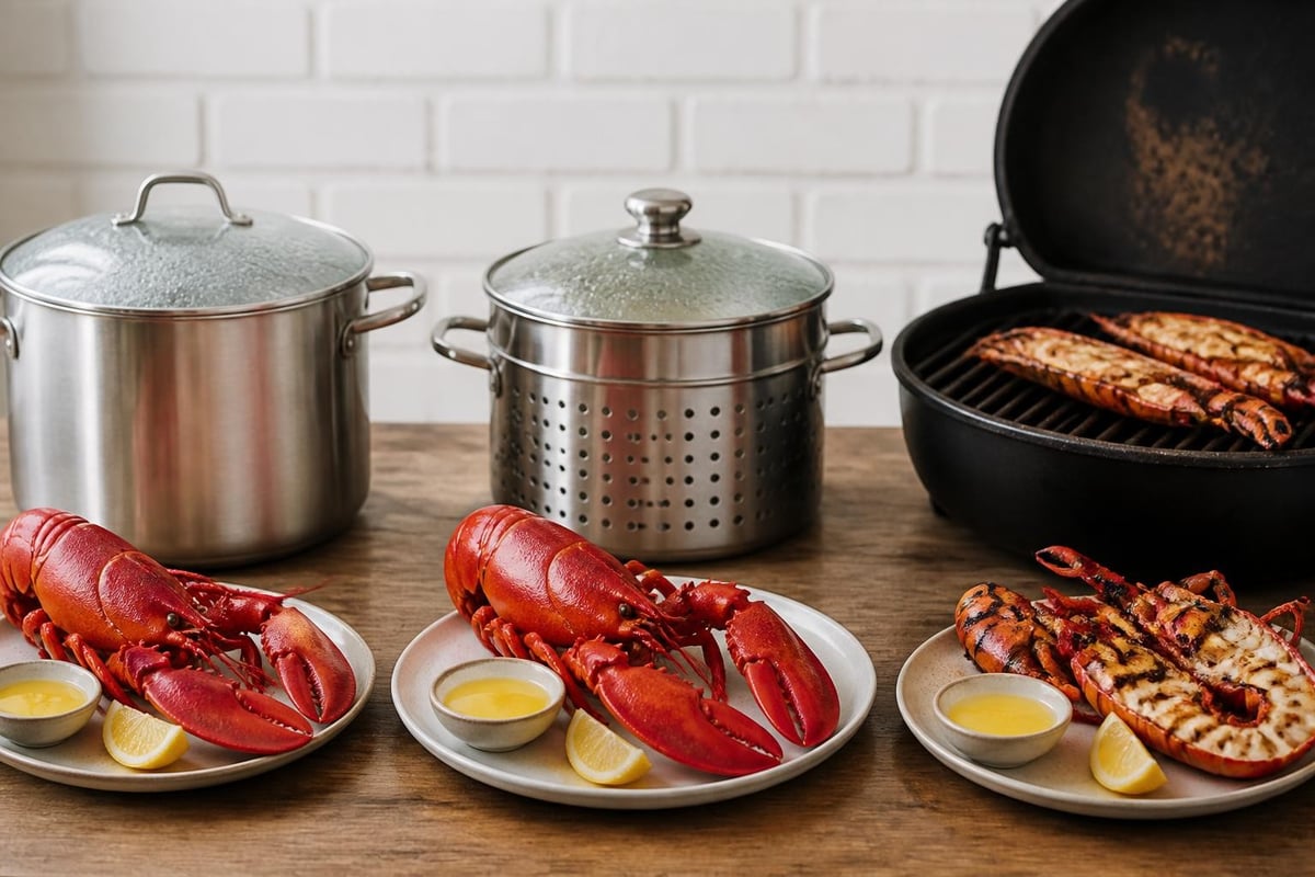 Lobster preparation methods