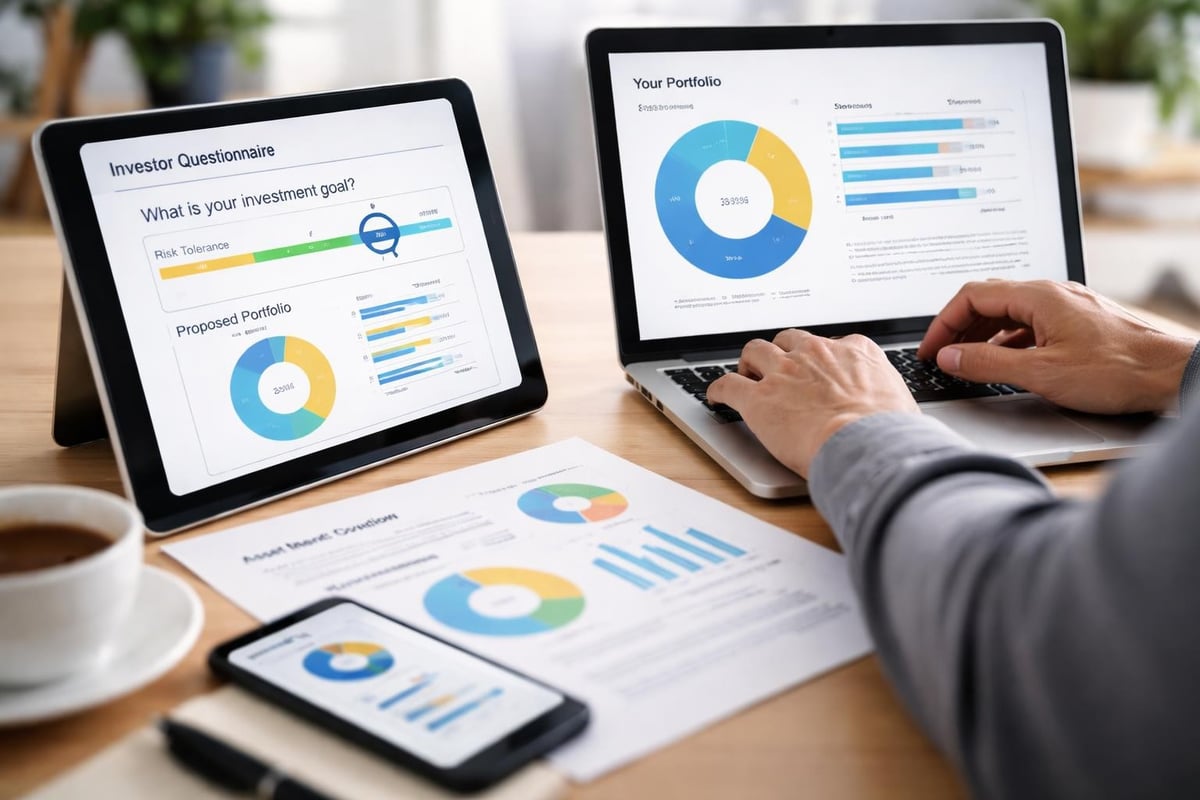Robo-advisor portfolio allocation process