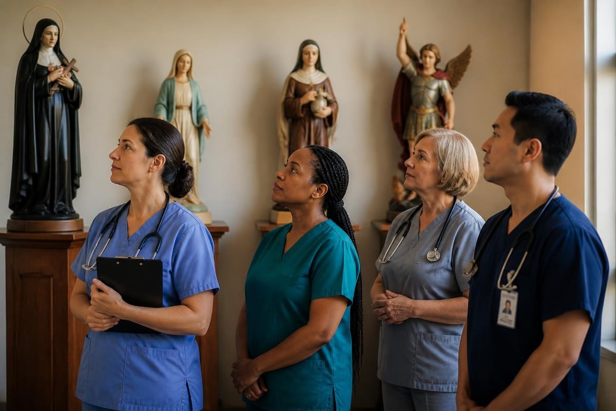 Nursing specialties and patron saints