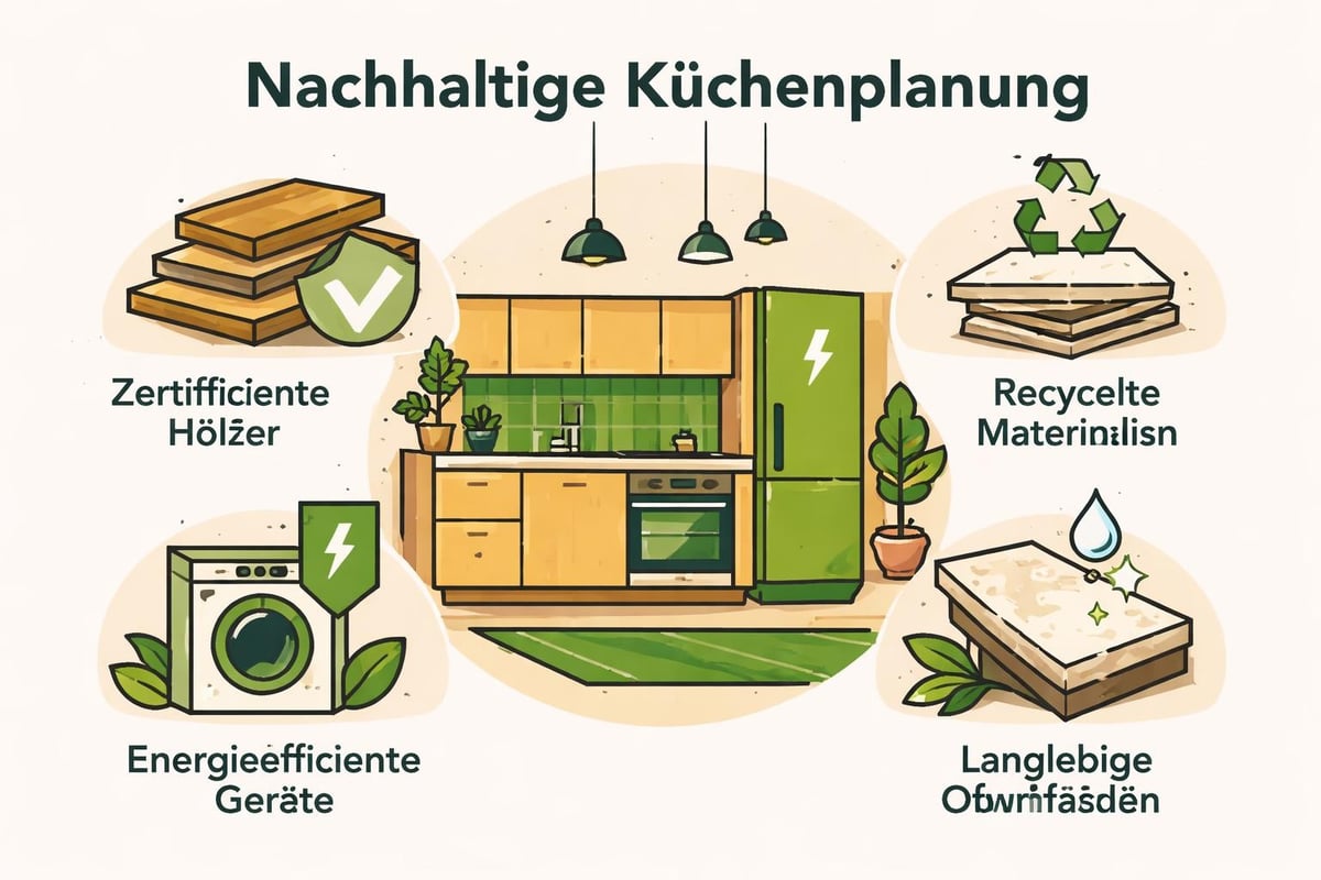 Nachhaltige Materialien und ökologische Küchenplanung