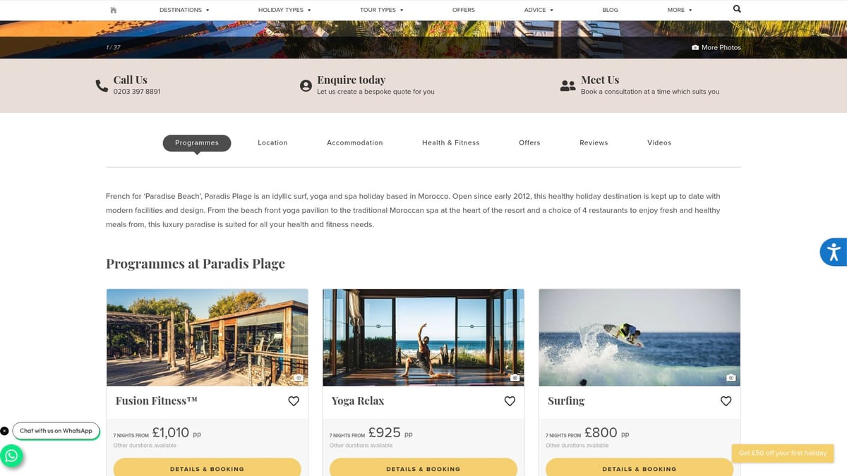 7 Best Surfing Holidays For Beginners 2026 - Paradis Plage, Marokko