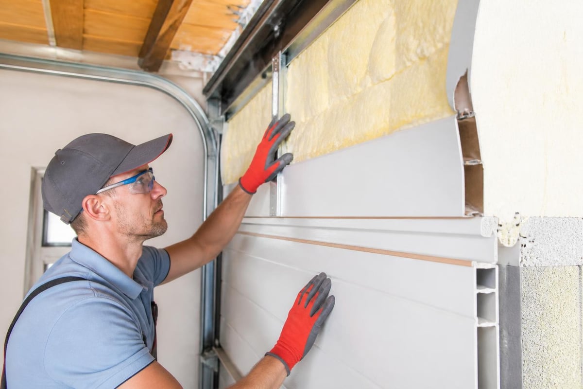 Garage door insulation comparison