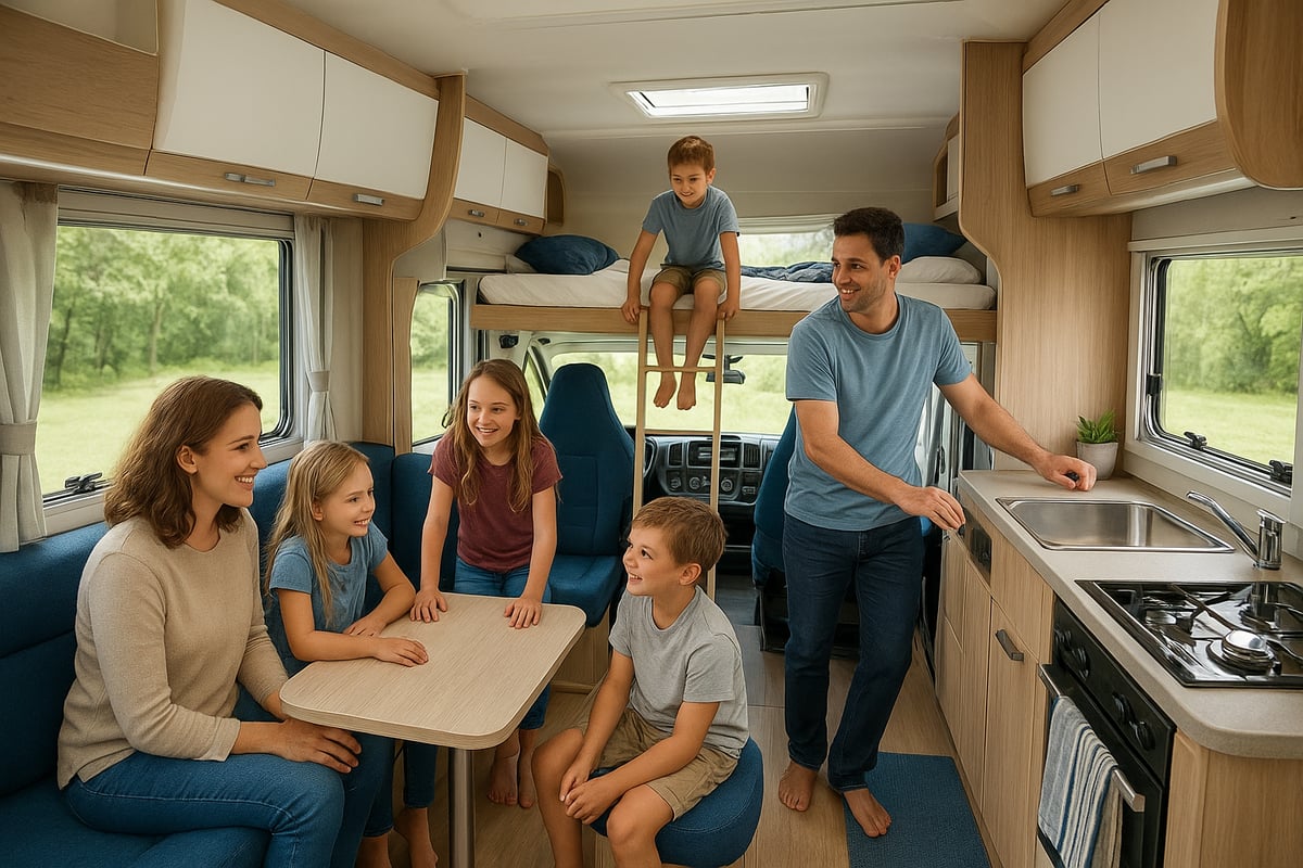 Types of Motorhomes Suitable for 6 People