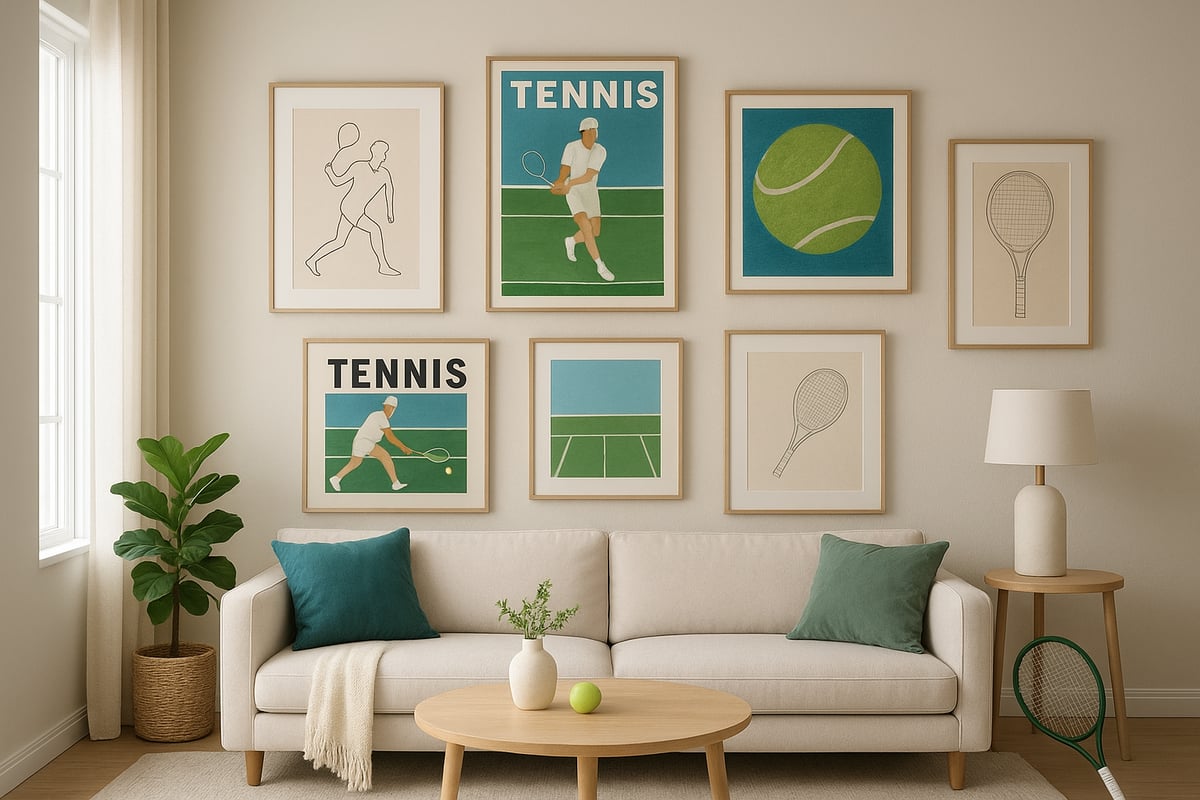 How to Choose the Perfect Tennis Artwork for Your Space
