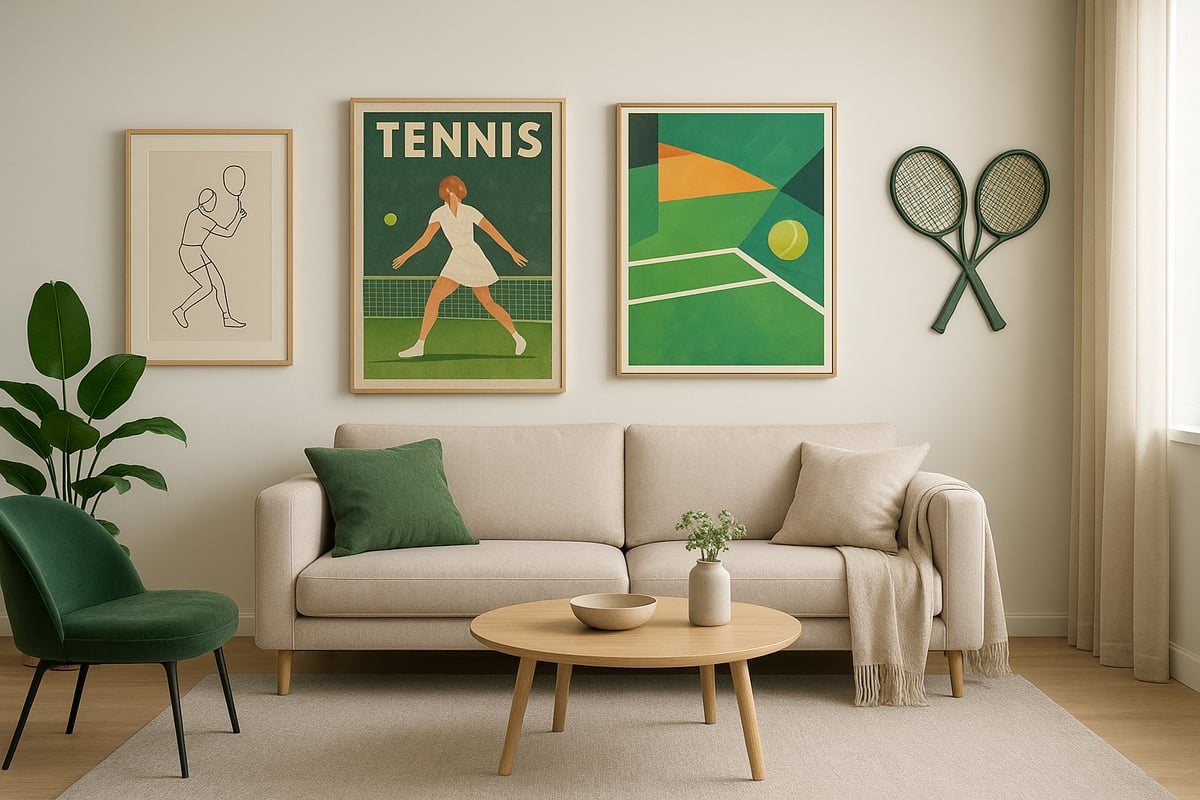 9 Stunning Tennis Artwork Ideas to Elevate Your Space in 2025
