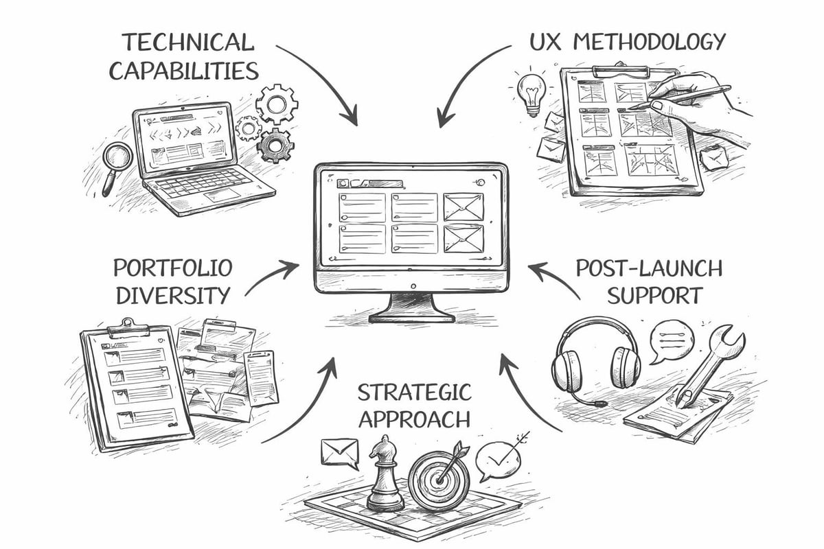 Web design evaluation criteria
