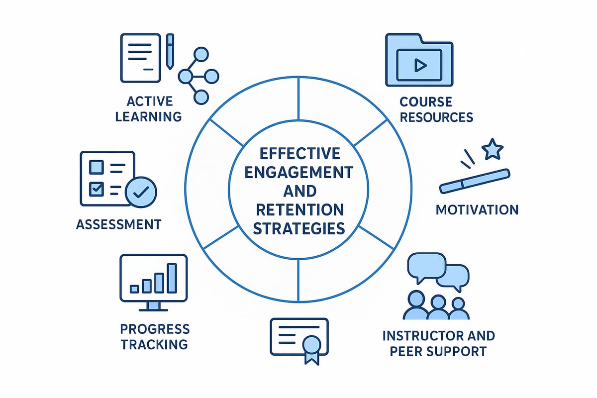 Maximising Engagement and Retention During the Course