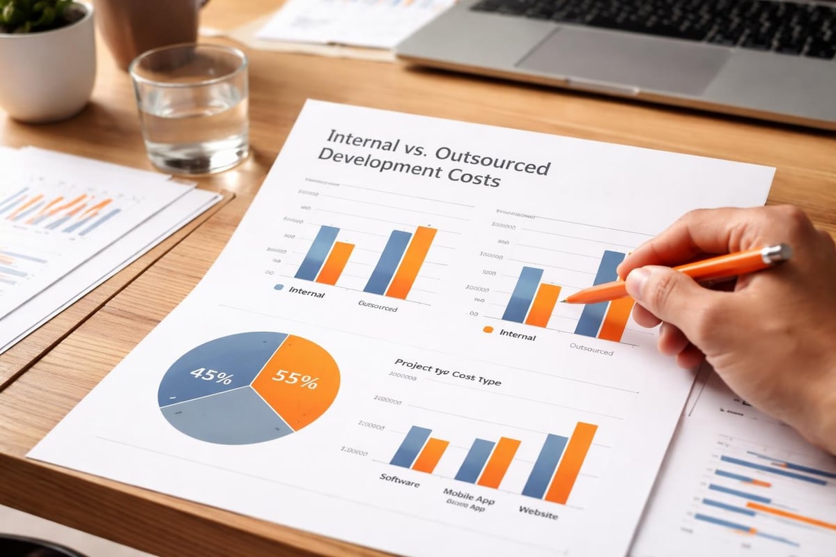 Outsourcing Custom Software: A 2026 Guide for Businesses Cost comparison in software outsourcing