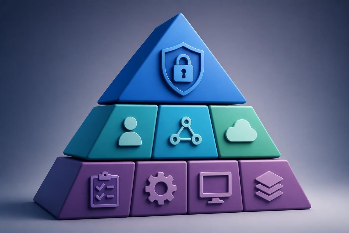 Cyber security policy framework layers