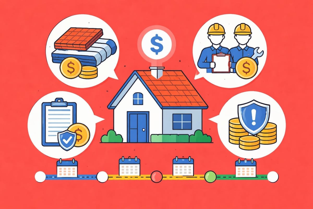 Roofing project budget breakdown