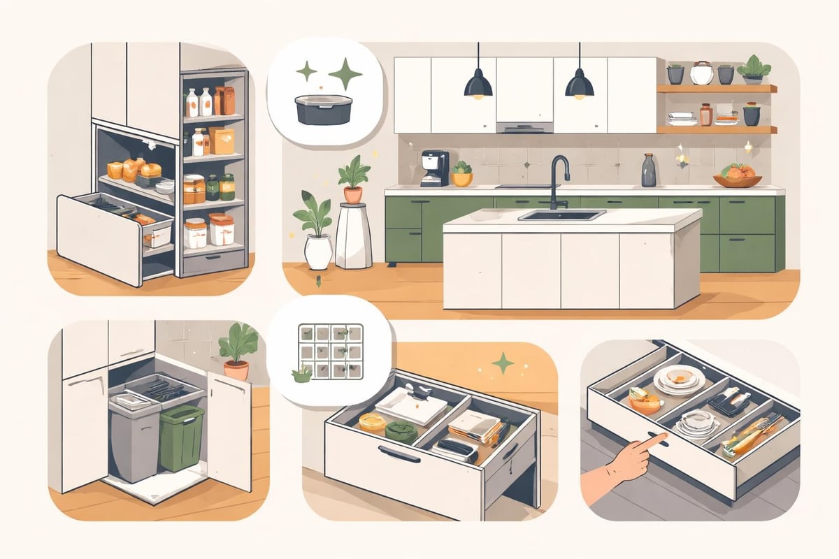 Offene Küche Organisation