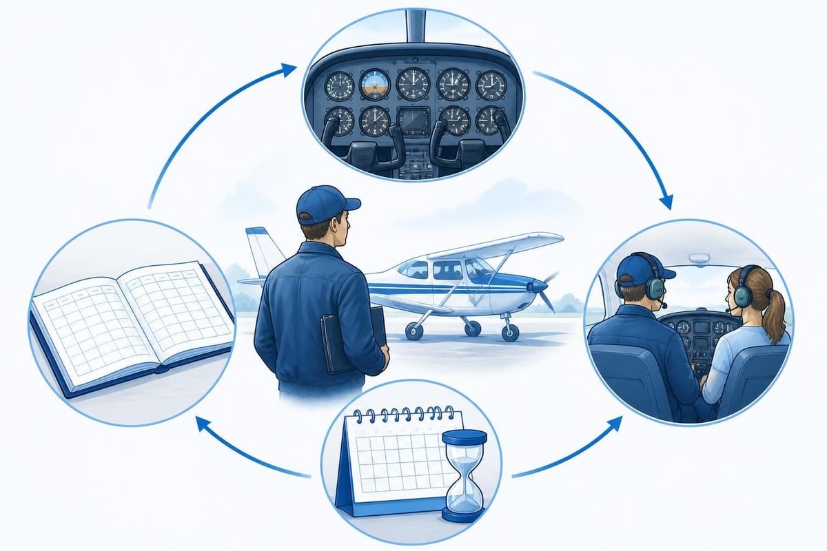 Flight currency tracking