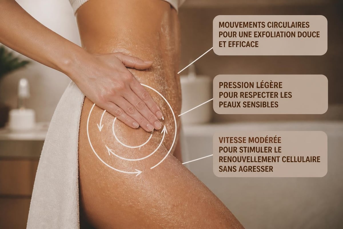 Gentle exfoliation technique