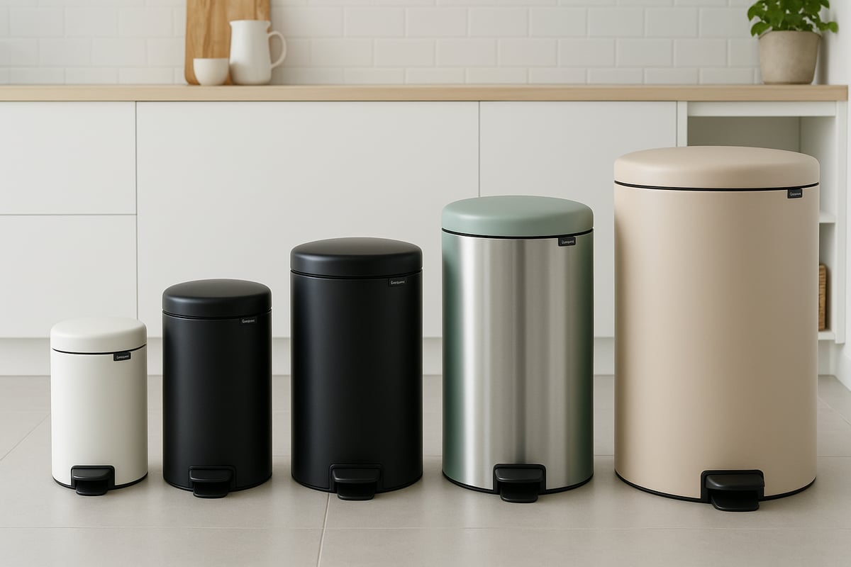 Størrelsesguide: Find Den Rigtige Brabantia New Icon Pedalspand