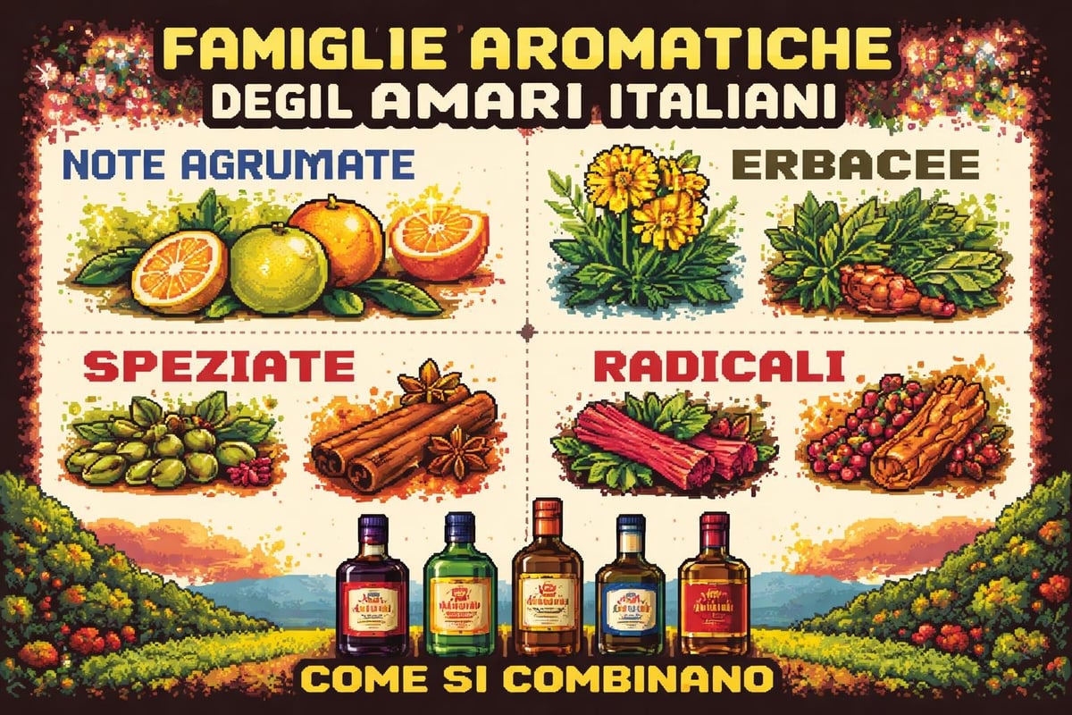 Note aromatiche amari italiani