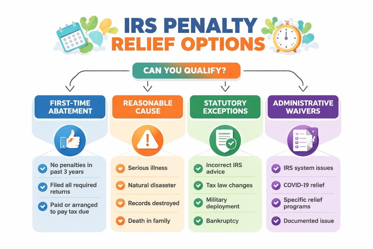 Penalty relief decision tree