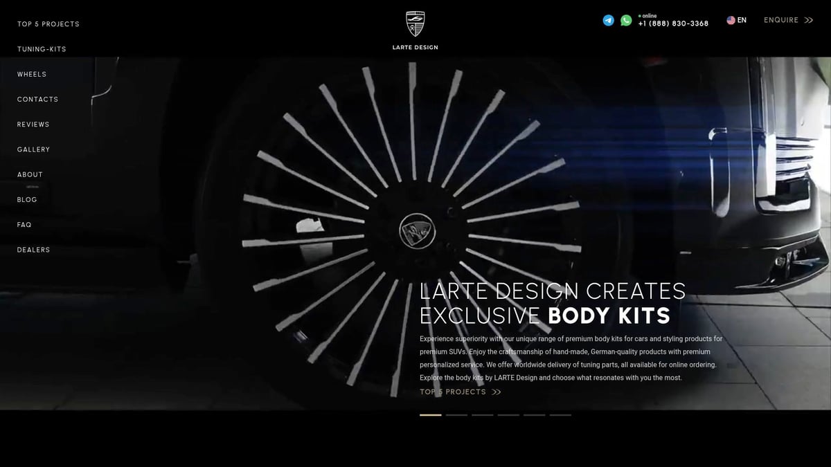 7 Best G Wagon Wide Body Kit Upgrades for 2025 - Larte Design Black Crystal Kit