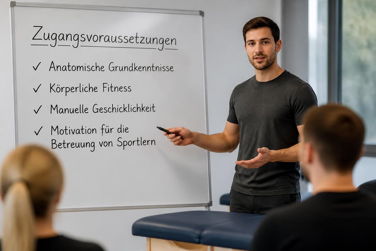 Sportmasseur Ausbildung Voraussetzungen