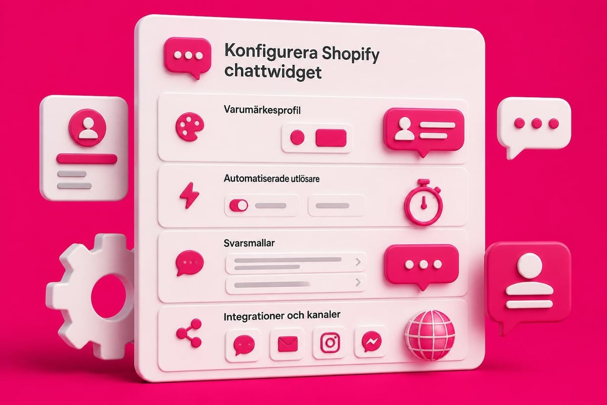 Shopify Help Chat: Guide för E-handlare 2026 3 Chat widget customization