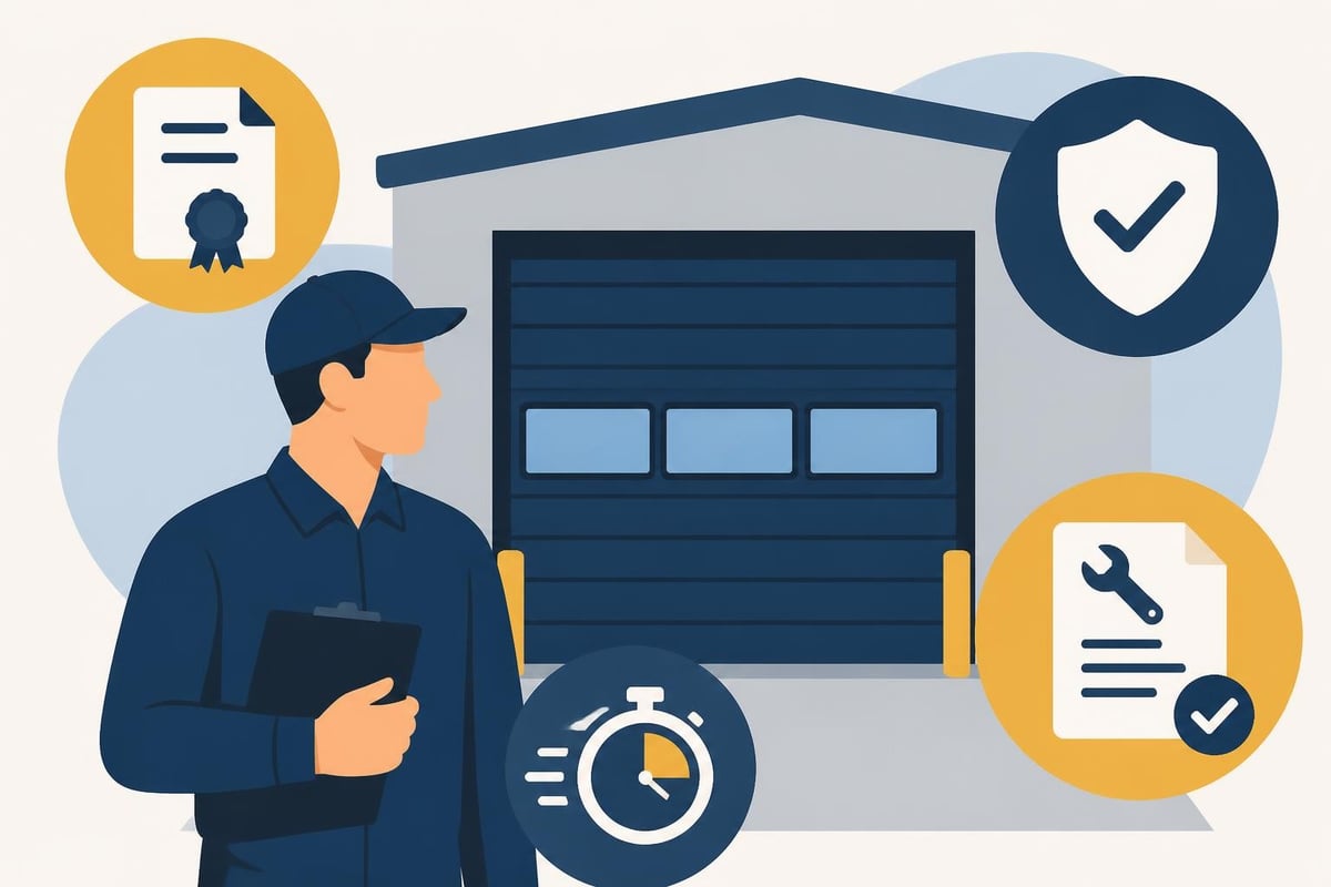 Commercial Garage Door Service: Essential Maintenance Guide 3 Service Provider Evaluation