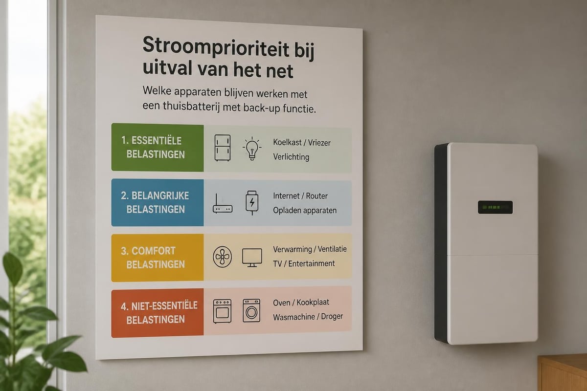 Noodstroom prioritering