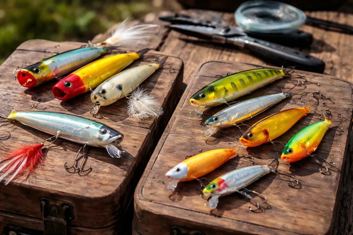 Effective peacock bass lure selection