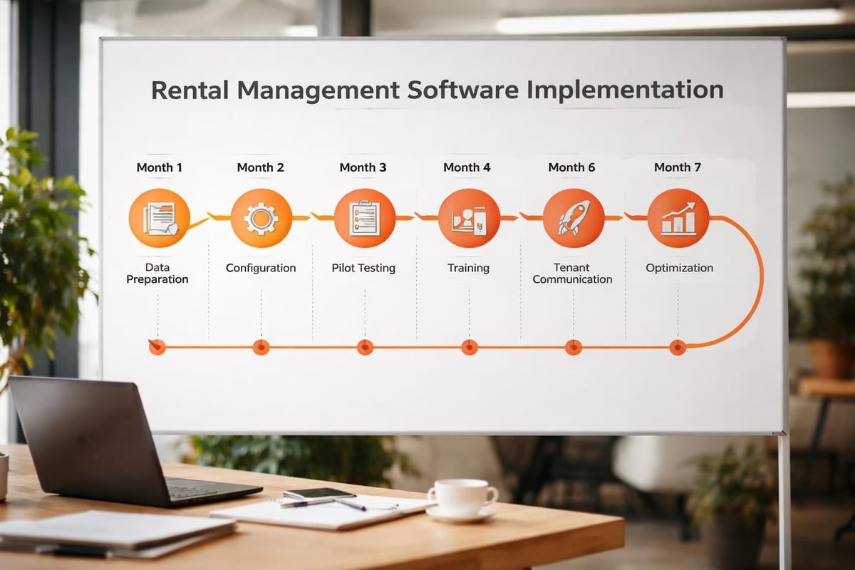 Rental Management Software: Features & Implementation Guide Software implementation timeline