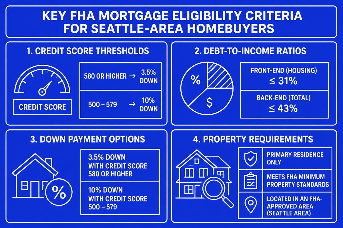 FHA mortgage qualification requirements
