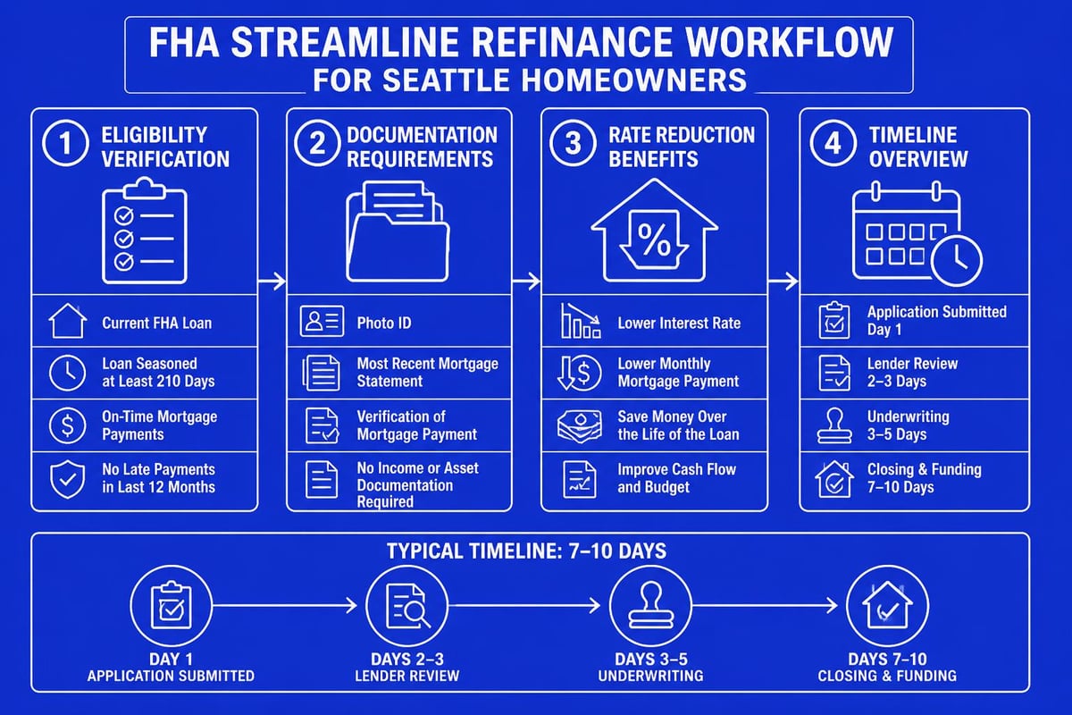 FHA streamline refinance process