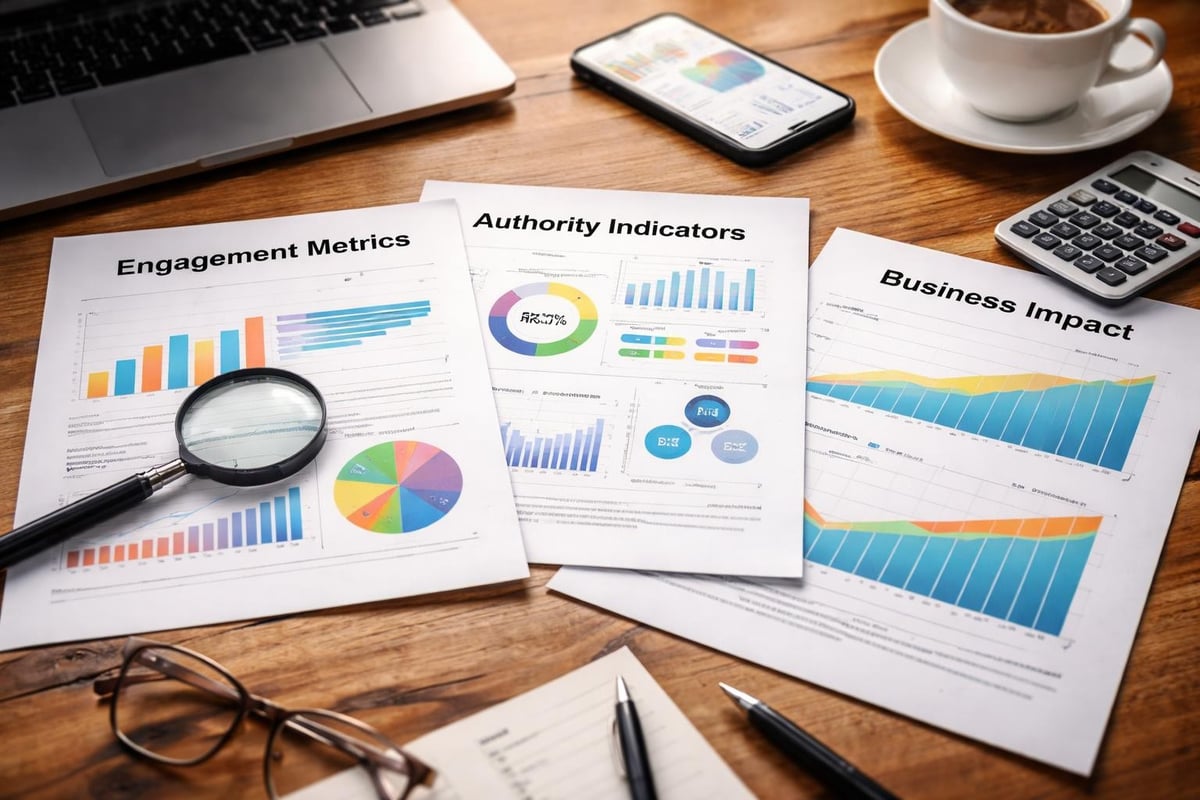 Content brand measurement dashboard