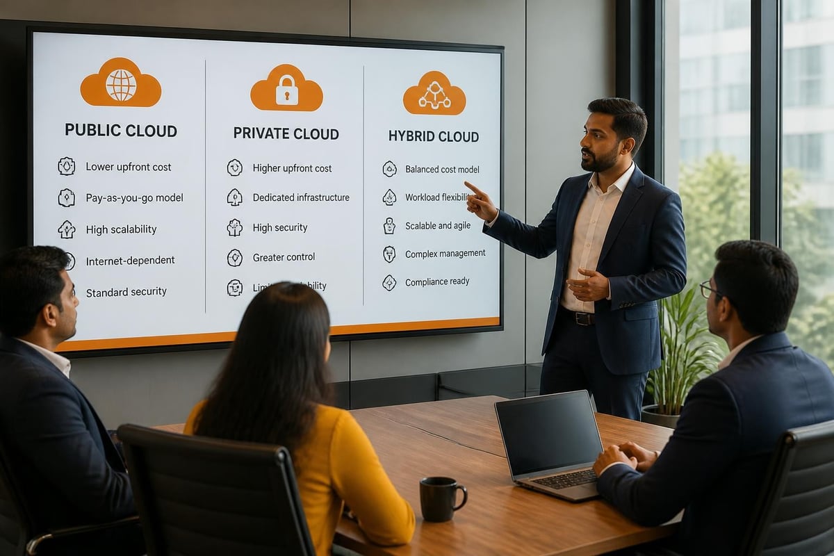 Cloud storage deployment models comparison