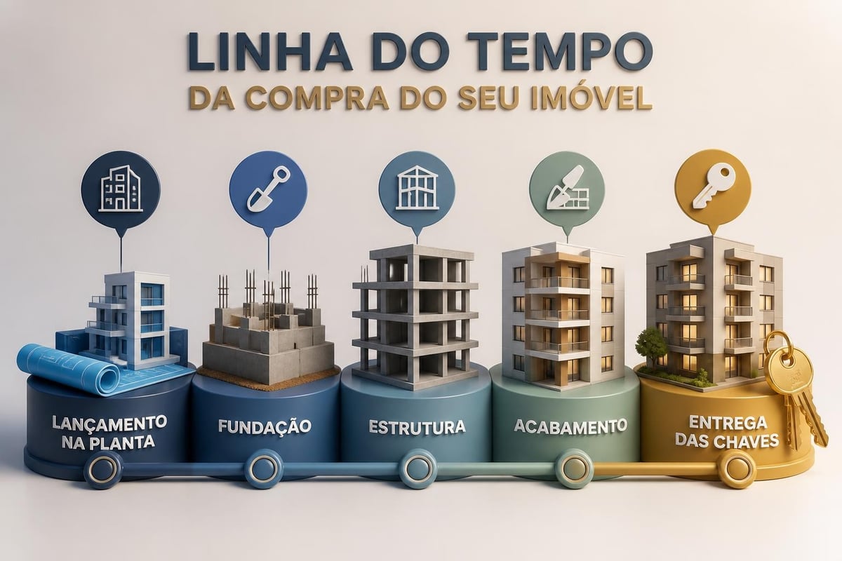 Estágios de construção