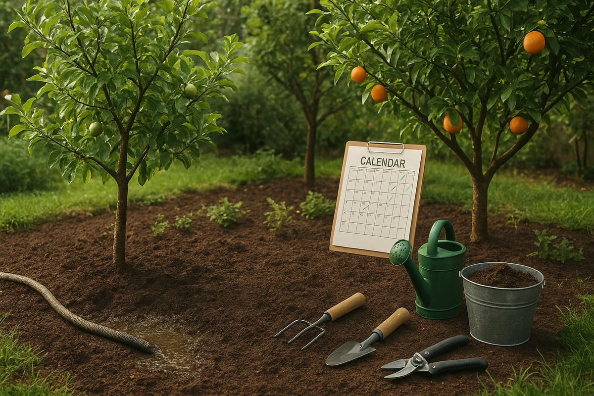 Cuidados esenciales para árboles frutales en el jardín