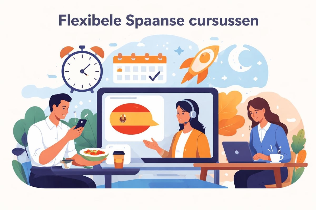 Online Spanish learning flexibility