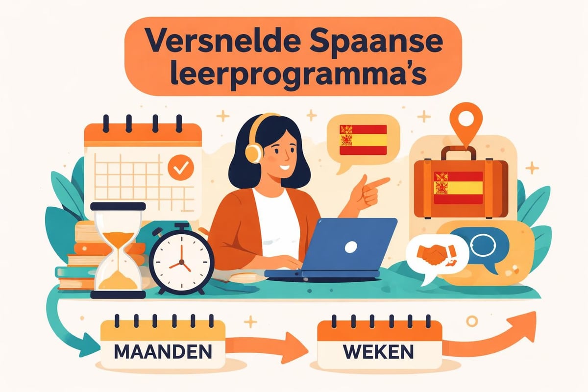 Intensive Spanish training timeline