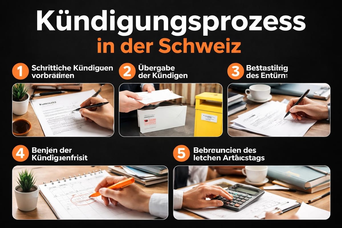 Kündigungsprozess Schweiz