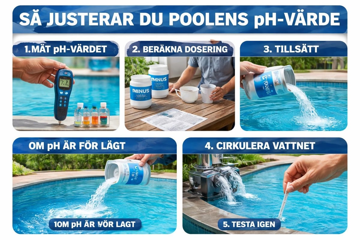 PH justering process