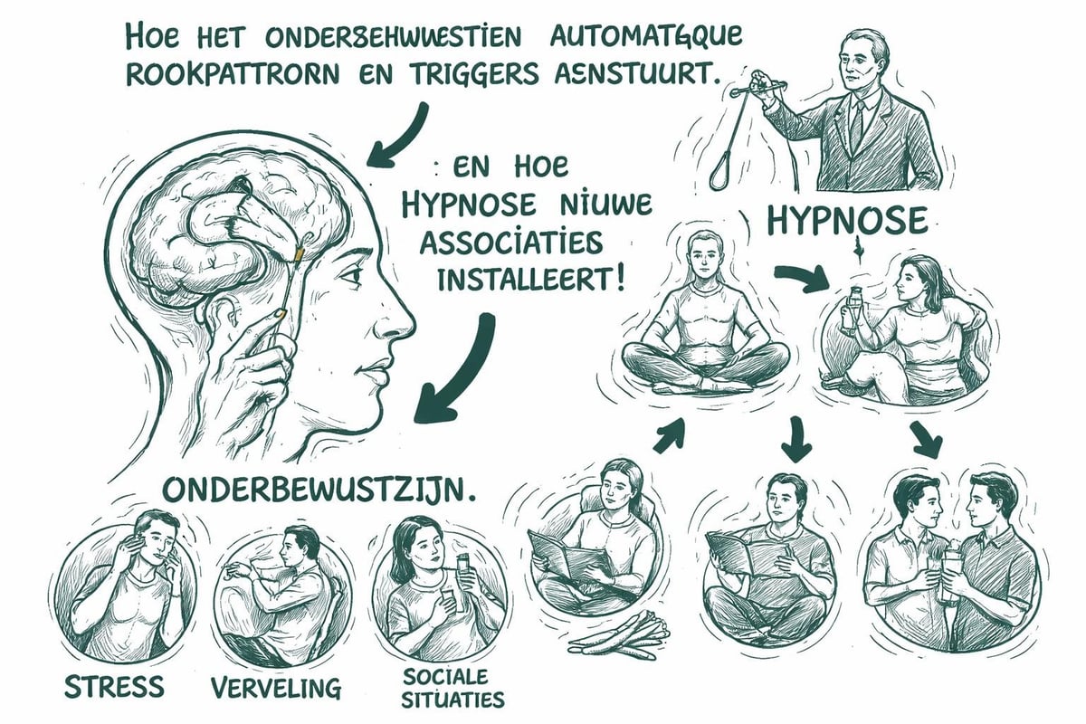 Hypnose onderbewustzijn patroon