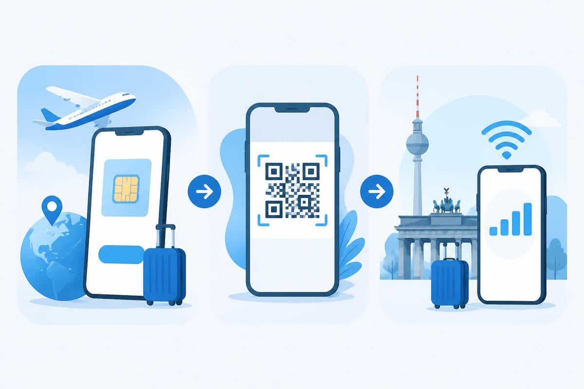 ESIM activation process