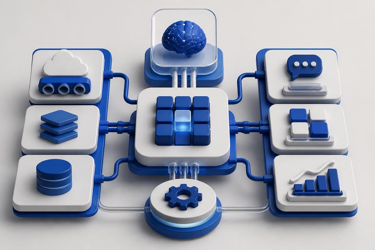 AI development stack components
